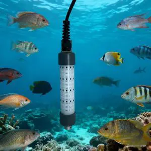 Factory Price 100W LED Fishing Light Underwater Green 12V Luring Ocean Marine Attract Squid Tuna Deep Sea Fishing Lamp for Boats
