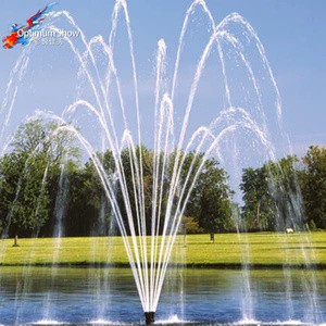 Optimum Show Top Quality DMX 512 Pump Outdoor Solar Water Fountain Floating Fountain For Garden