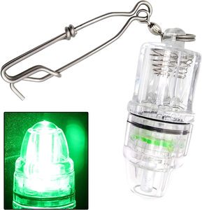 High Quality Multicolor LED Lamp Light IP68 Deep Drop Fishing Lure for Attracting Fish Yellow Green and Blue Emitting Colors
