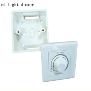 LED Dimmer Light Dimming and Bright Knob Switch Monochrome Is Stable and Does Not Flash