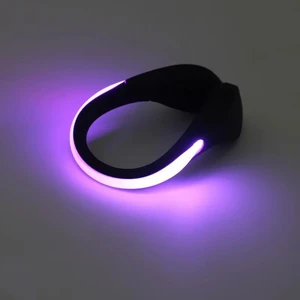 Light Led Luminous Shoe Clip Custom Logo Outdoor Running Light Night Safety Warning Bright Flash Light Sport Bicycle Bike