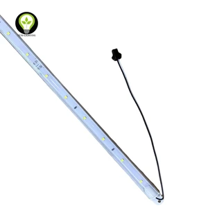 DC24V 4FT LED Tube Light Strip Low Voltage 7W Smd2835 High Brightness USB Voice Control for Refrigerator Freezer 150lm/W Output