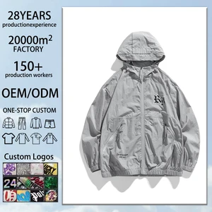Clothing Wholesale OEM/ODM Printed Fishing Suit Nylon Quick Drying Breathable Hooded Jacket UPU50+sun protection Clothing