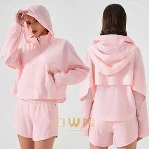 Lightweight Sun protection Clothing for Women in Summer UV Resistant UPF50 Waterproof and Breathable Outdoor Sports Top