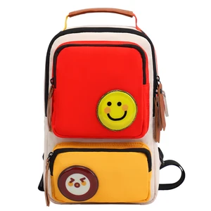 Zaino Bambino Zaino Con Faccia Sorridente In Colori Vivaci Per Uscite Quotidiane