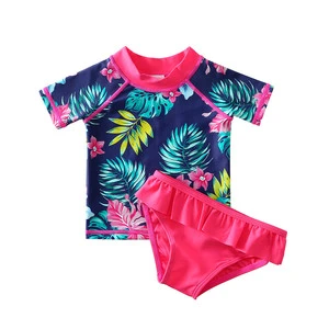 Kid Girls Swimsuit Kids Bath Clothing Baby Swimwear Two Pieces Beachwear Bikini Sunsuit