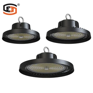 High Bay Light 100W-300W Waterproof IP65 5 Warranty with CE TUV 160lm/W Round Industrial Lighting High Quality Project Use