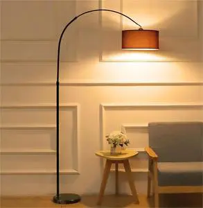 Best-selling Fabric Personalized Living Room Sofa Indoor Floor Light Simple Art Bedroom Bedside Decorative Floor Lamp