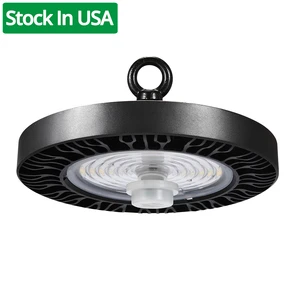 USA Warehouse 200LM/W Smart 80W 100W UFO High Bay Light 160LM/W Industrial 150W 200W UFO LED High Bay Light