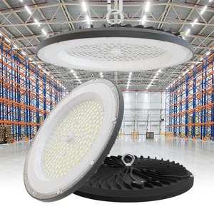 Highbay Lights US Stock 100W 150W 200W IP65 Commercial Industrial Lighting Warehouse Workshop Factory LED High Bay Lights
