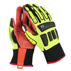 Size XL Anti-Smash Fireproof Anti-Puncture Safety Gloves for Rescue Petroleum Coal Mining Mechanical Equipment Maintenance