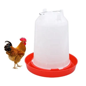 Animal Husbandry And Breeding Needs Chicken Drinking Tool 8 L Hanging Plastic Poultry Drinker / Waterer