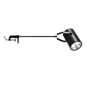 20W 30W COB Long Pole Clamp Exhibition Hall Side Mounted Background Spotlight