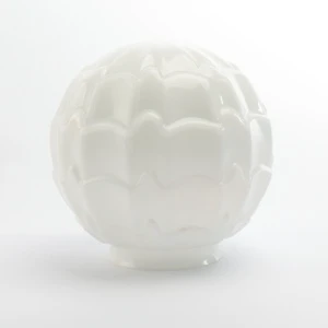 Customized Opal White Glass Lamp Shade Glossy Matt Finish for Middle-Sized Pendant Light Custom Sizes Available