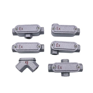 G3/4 Anit Explosion Blast-Proof Type A Aluminum Alloy Junction Box Threading Box Line Guard Ex Explosion Proof Box