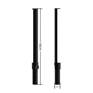 Rechargeable Plastic Battery RGB Handheld LED Photography Light Wand Adjustable 9-Color Video Light Stick Tripod Photography Kit