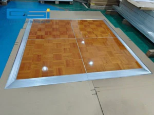 ESI Water-Resistant Portable Dance Floor for Poolside Use, Non-Slip and Anti-Scratch Surface for Outdoor Parties