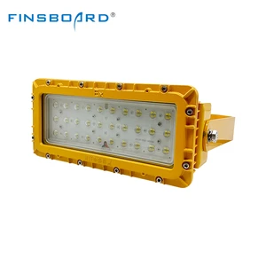 Waterproof Ip65 Flame Safety Lamp Explosion Proof Lights for Gas Station 100w 200w 400w Led Explosion Proof Flood Light