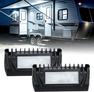 IP67 4.6inch 12v LED RV Exterior Light Bright White Aluminum Outdoor Porch Light Flood Beam Roof Lamp For Trailers Truck Camper