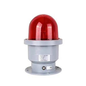 Aviation Obstruction Lights Chimney & Tower Warning Lights High-Intensity Red LED Aviation Lights with IP65 Protection