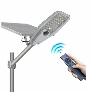 Outdoor Remote Dimmable IP67 Solar LED Street Light 200W 300W 400W 500W 600W Battery Road Use
