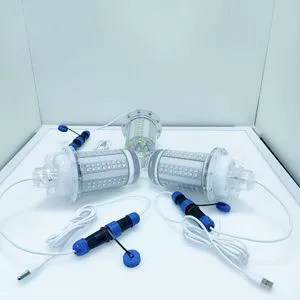 USB Rechargeable and Portable 100W Underwater Fishing Light White Green Squid Fishing Led Light