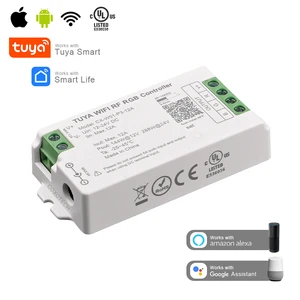 COXO UL Dimmer Switch for Led Wall Strip Lights Zigbee Blue Tooth with Rgb Smart Remote Control UL Led Controllers Dimmer