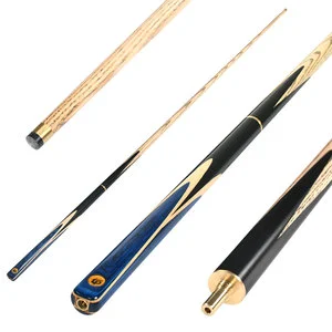 High Quality 3/4 Jointed Ash Wood Snooker Cue Stick, 57-Inch Billiard Pool Cue Sticks at Standard Cue Length, TP-C2203
