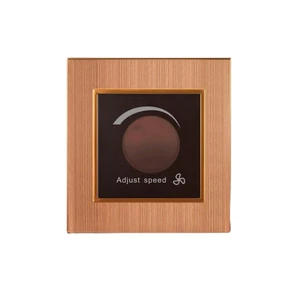 Stainless/Brushed aluminum DIMMER SPEED