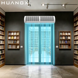 Low Noise Dust Proof Air Curtain 900 1200 1500 1800mm For Library Museum Bookstore Reading Room School Entrance