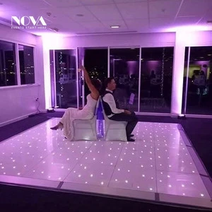 High quality starlit white led dance floor