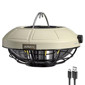 Outdoor Camping LED Light Waterproof Rechargeable Tent Light with Multi-Color Temperature for Daily Life & Outdoor Adventures