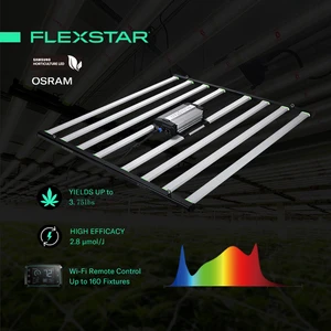 Factory Custom FLEXSTAR 720w 650W 480W 240W 120W Full Spectrum Plants Led Grow Light Hydroponic