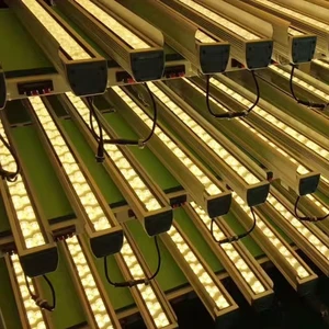 Building Exterior Facade for LED Aluminum Alloy Linear Decorative Lighting Outdoor IP66 Waterproof RGB Pixel Bar Wall Washer