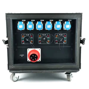 24-Way Power Supply Box Factory Direct Stage Lighting Equipment Accessories Stage Lighting Light Power Supply Cabinet Accessory