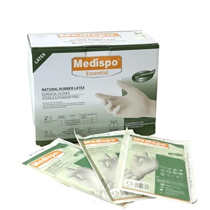 Wholesale Disposable Glove Packaged In Pairs Medical-Grade Sterile Dental Beauty Surgical Latex Gloves Latex Safety Gloves