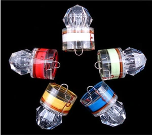 5 Colors Attract Fish Lure Light Lamp Deep Drop Underwater LED Fishing Flashing Light