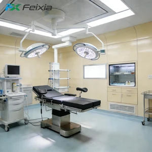 Hermetic Operation Room Door for Hospital Cleanroom Surgical Theater ICU Stainless Steel Automatic Sliding Door