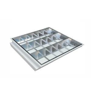 1200x300 1200x600 600x600 60x60 Led Grille Light E27 4x18w 30w T8 Grille Light for Indoor Lighting