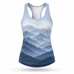 Women's Summer Tank Tops Women's Sleeveless Vest Print-on-demand Sublimation Blanks Dropping Shipping Products Biker Vest