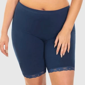 OEM Supply Women's Casual Plus Size Solid Spandex/Nylon Gym Shorts Lightweight for Fitness Yoga Exercise with Elastic Waist
