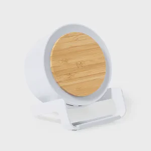 Customized Bluetooth Smart Eco-Friendly Bamboo & Wooden Minimalist Home Decor Multifunctional Lamp