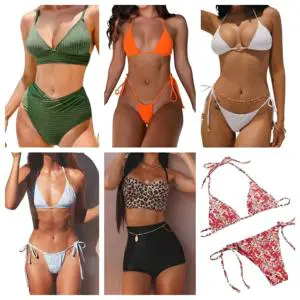 Factory Hot Selling Product Mixed Size Swimsuit Inventory Women's Bikini Sexy Swimsuit Two-piece Set Randomly Shipped