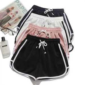 Candy Color Plus Size Sport Shorts Lady Elastic Waist Home Wear Shorts Women Summer Casual Shorts