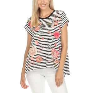 Custom Summer O Neck Women s t Tee Shirts Plus Size T-shirt Bloomes Floral Tee Women's T-shirt t Shirt for Women Ladies t Shirt