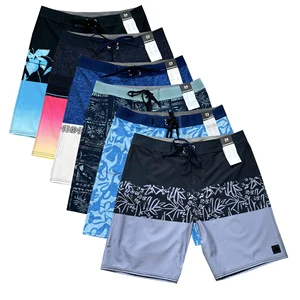 Men's Hawaiian Swim Trunks Quick Dry Breathable Waterproof Summer Beach Shorts Gradient Print Polyester Sublimation Drawstring