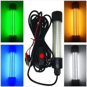 Waterproof IP68 13W 15W 20W Green Blue White LED Fishing Light 12V 24V for Fishing Squid