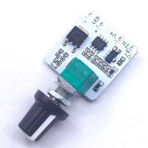 The LED constant voltage dimmer module light strip switch board brightness knob adjustment light box has no flicker of 12V