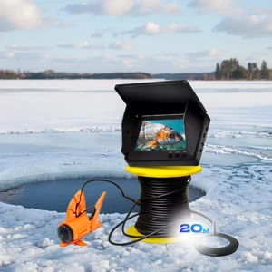 EYEWA V1 Fishing Camera 4.3inch IPS Monitor Underwater Fishing Video Camera Deeper Water Fish Finder Camera For Ice Fishing