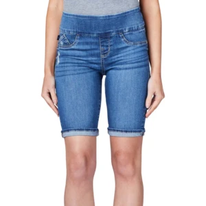 Wholesale Fashionable Women's High Waist Denim Shorts Summer Casual Super Distressed Jeans Shorts Customizable Denim Shorts